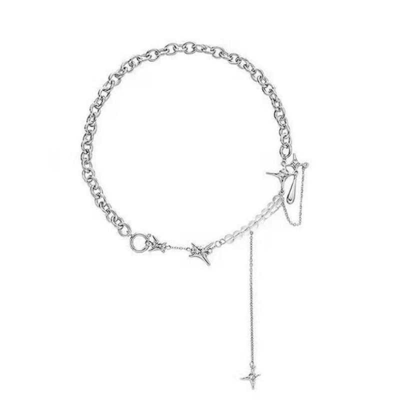 Wholesale Moonlight Stone Starlight Alloy Necklaces